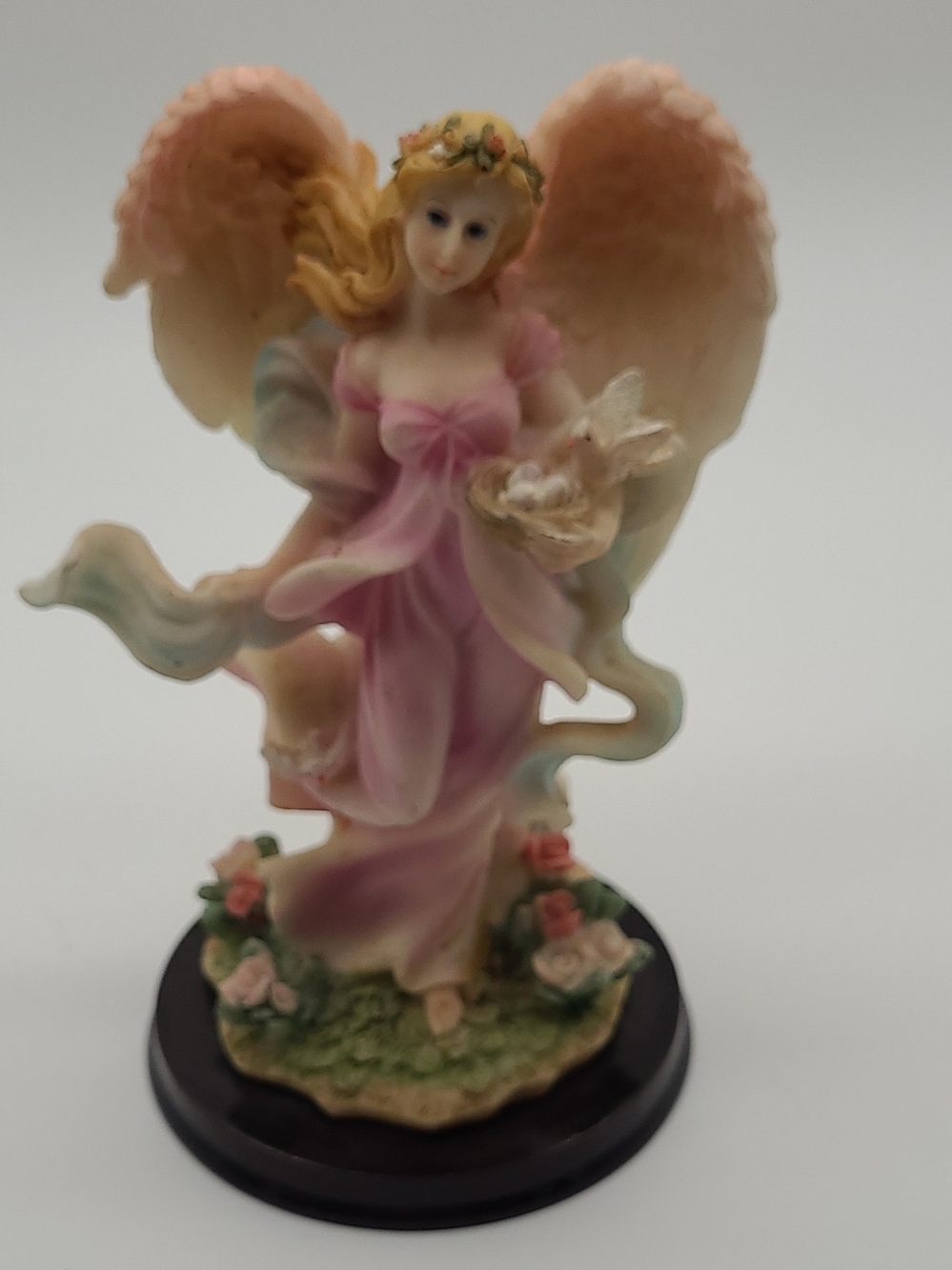 Vintage Seraphim Classics "April" Angel Figurine 1999 ✨